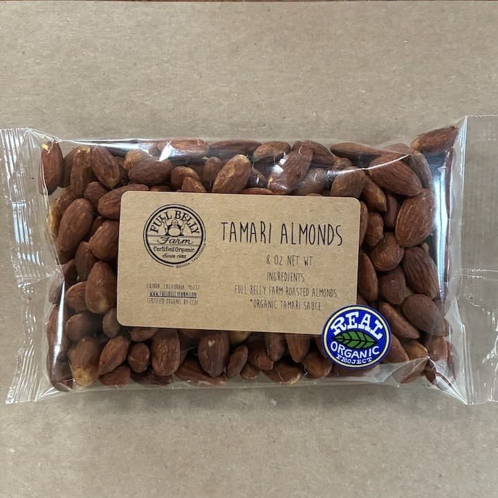 Tamari Almonds (1/2-lb)