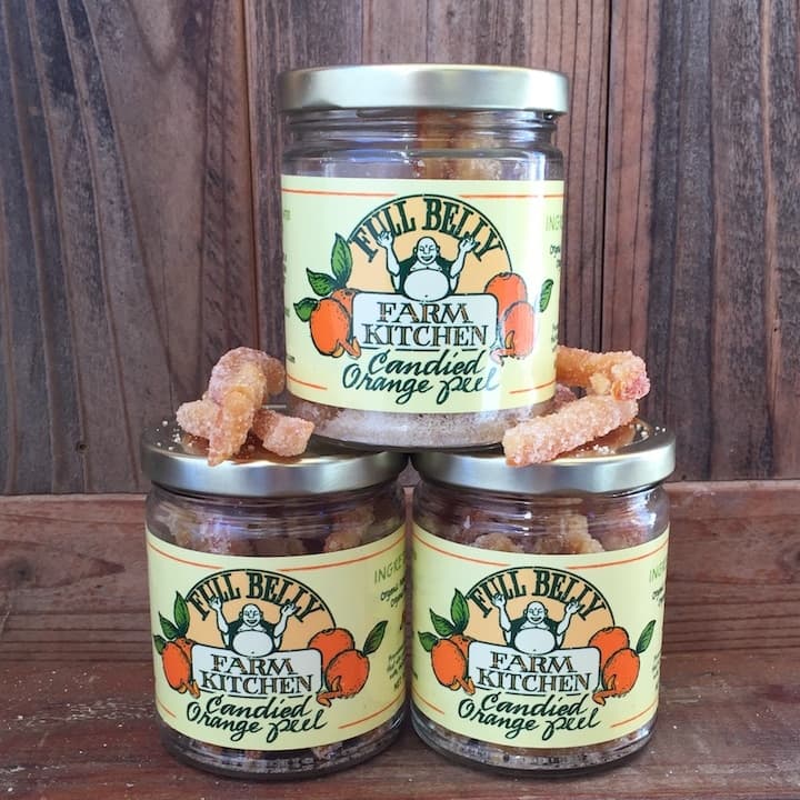 Candied Orange Peel (4 oz)